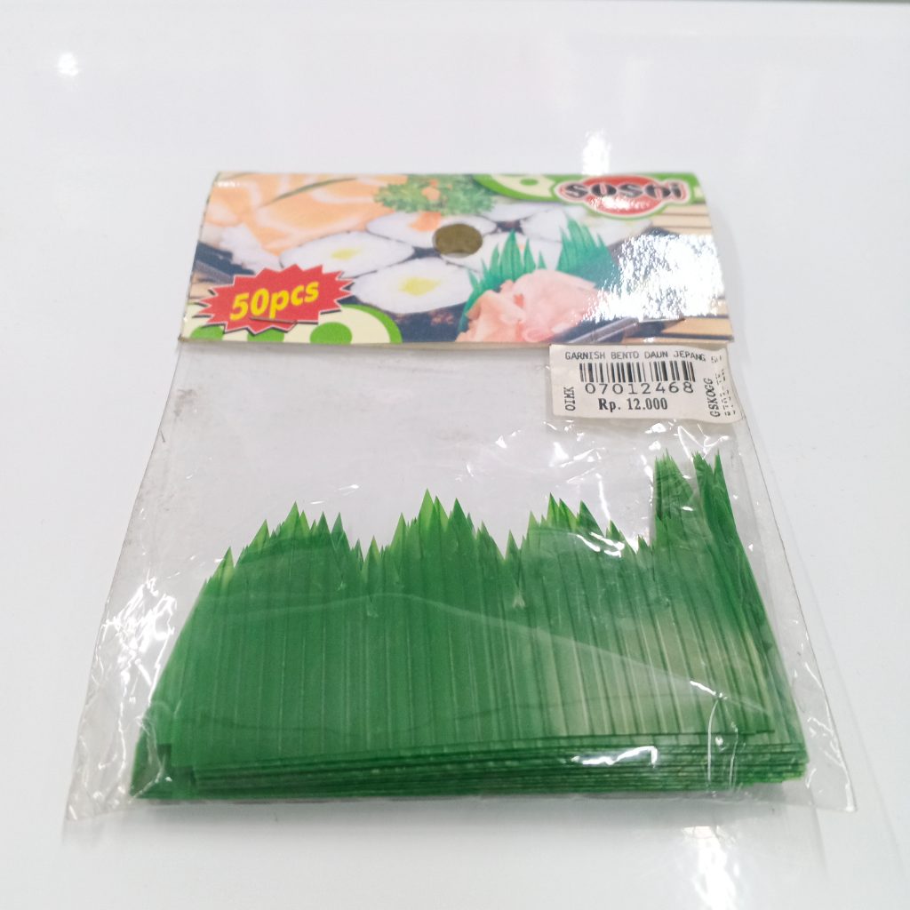 Daun Hiasan Sushi / Sashimi Garnish Bento