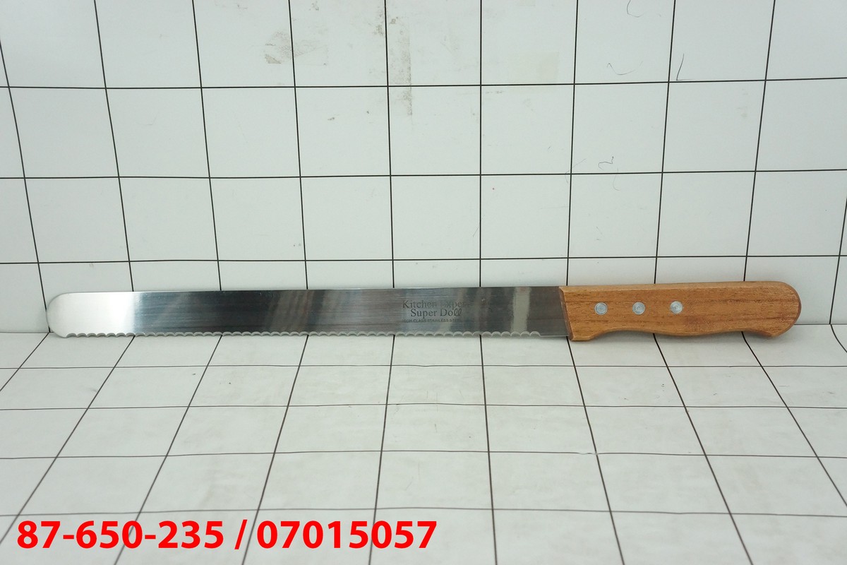 GE - Pisau Roti Gerigi 12 Inch