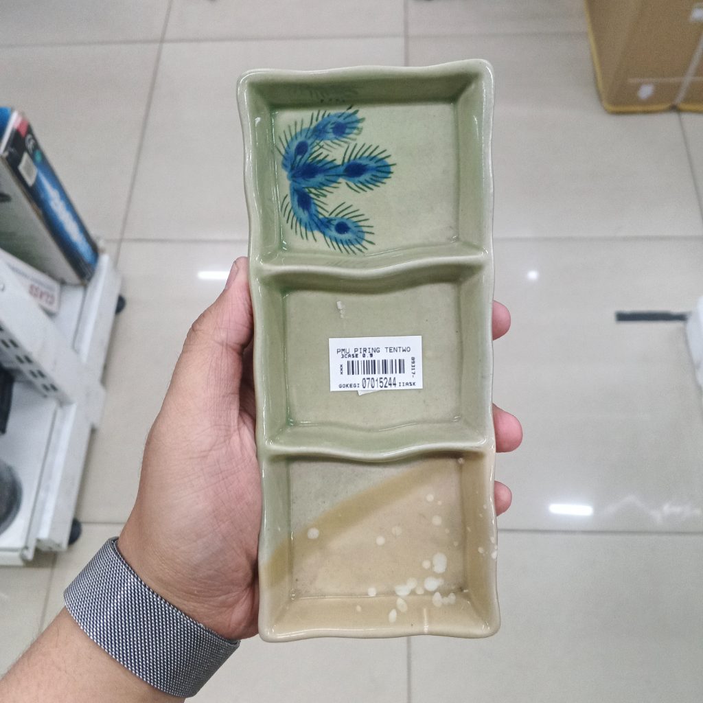 GE - Piring Sauce 3 Sekat