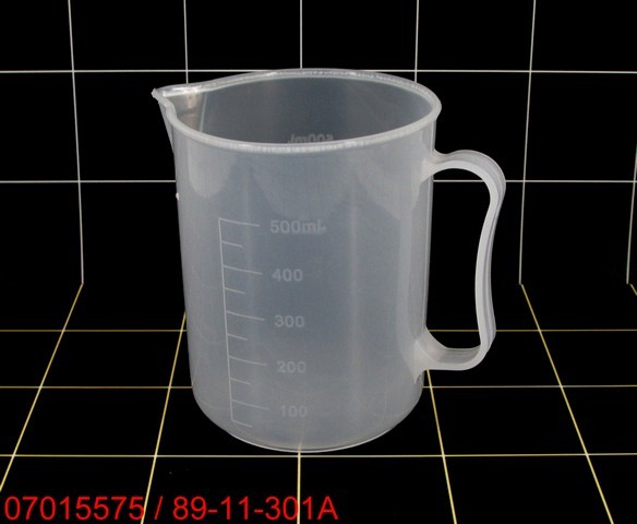 Gelas Takar 500ml - Gelas Ukur 500ml model Pegangan Plastik