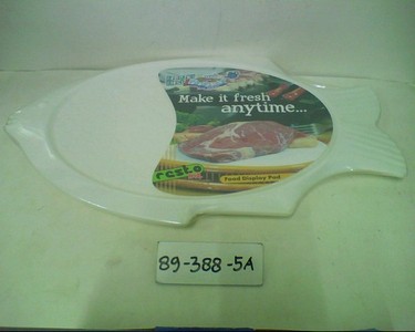 Tatakan Dingin Bentuk Ikan Food Display Pad
