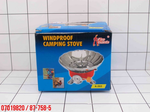 Kompor Gas Travel K-203 Windproof