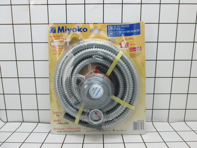 MIYAKO RMS-106M Paket Selang Regulator Gas