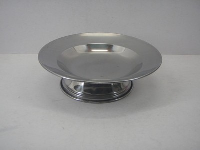GE - Piring Stand Buah Kue Stainless 15 Cm