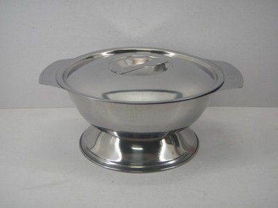 GE - Stand Panci Stainless + Tutup 18 Cm