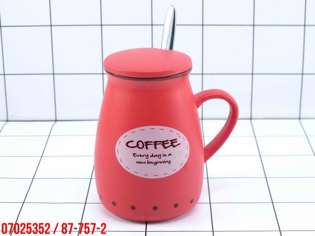 Gelas Teh Kopi Tutup Sendok