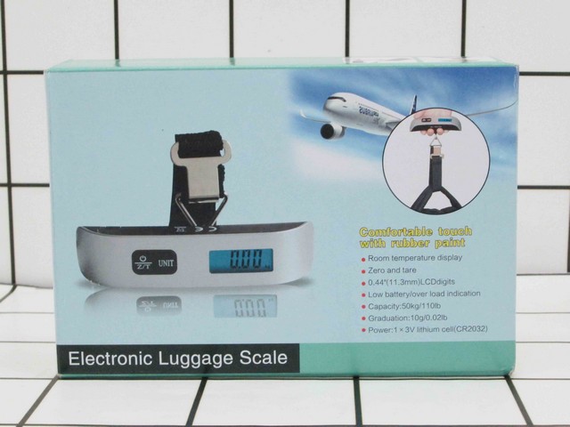 TIMBANGAN DIGITAL TRAVEL LUGGAGE 50KG SILVER –