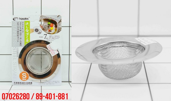 Saringan Wastafel Cuci Piring Jala Stainless Sink Strainer Filter Air –