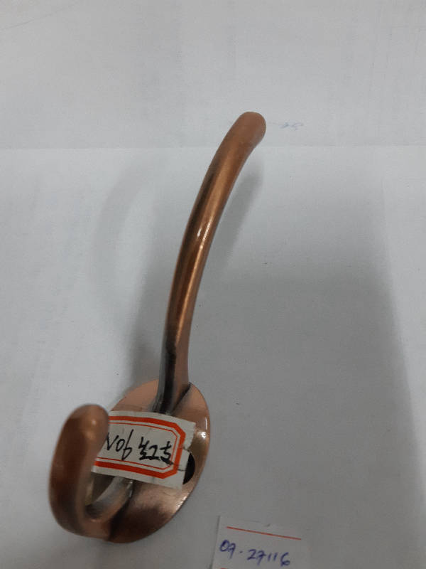 Q Hook Kapstok Single Gold