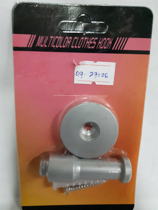 Kapstok Hook Gantungan Baju 3x5.5 Cm Silver