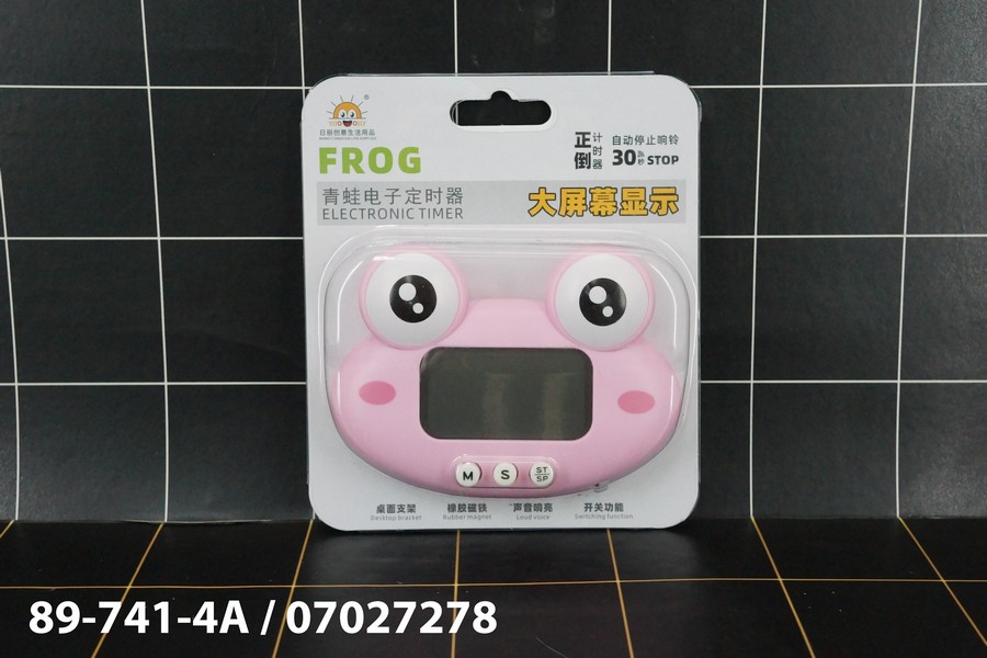 Timer Masak Digital Timer Dapur Kodok Pink RB-600