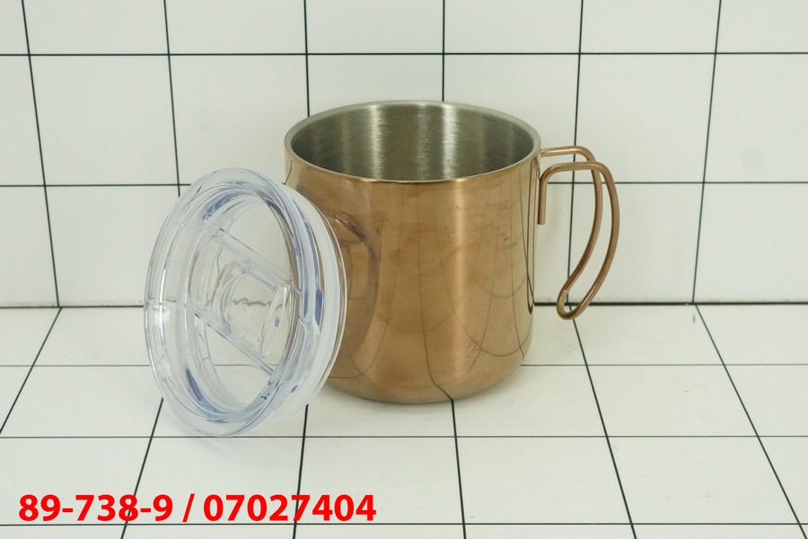 Mug Stainless Steel Tutup 300ML