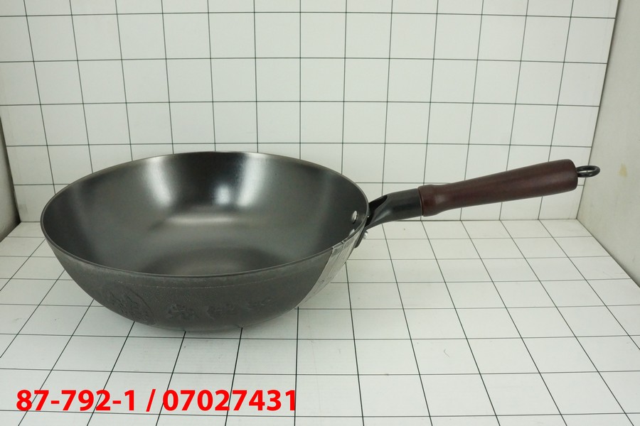 Wajan Frypan Cast Iron Gagang Kayu 30cm
