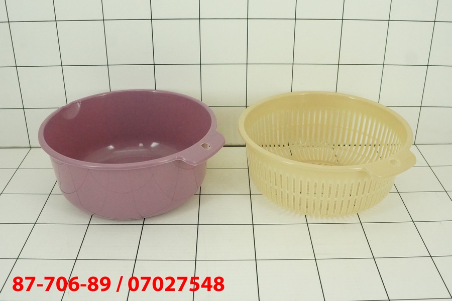 GE - Baskom Saringan Buah & Sayur 16 Cm