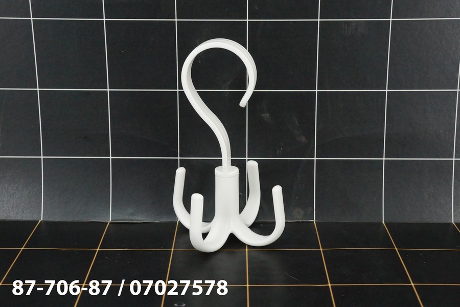 Hook Hanger / Gantungan Putar 4 Kait Plastik