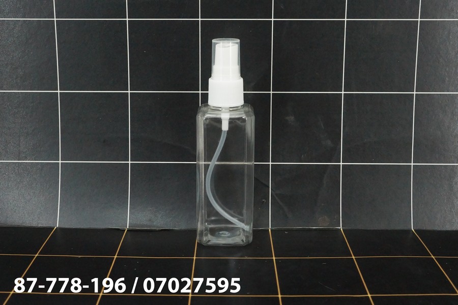 GE - Botol Spray Transparant 100 ml Segi