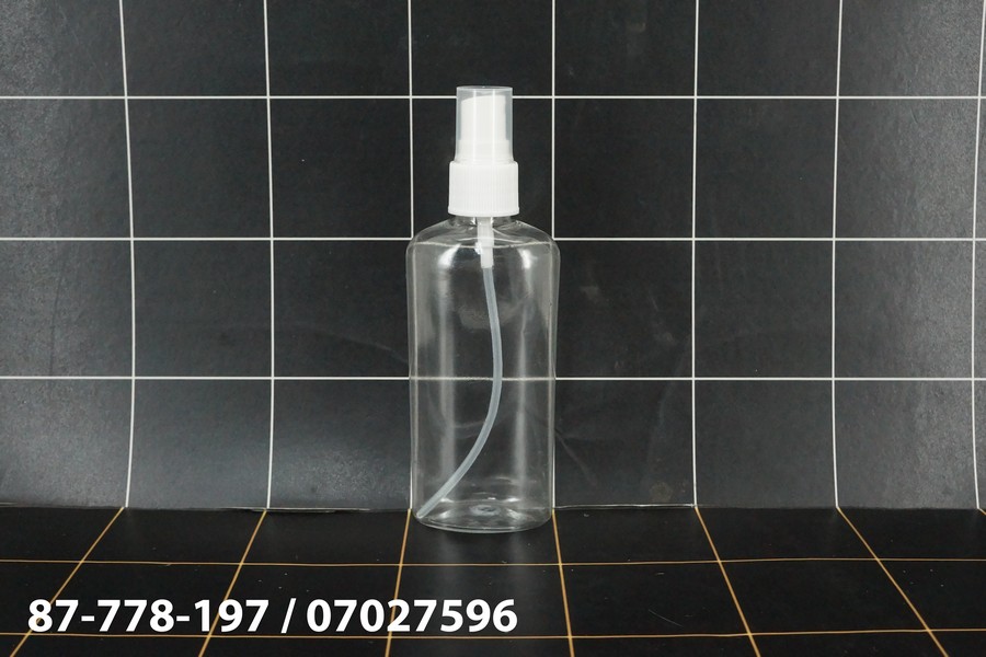 GE - Botol Spray Bening 100 ml Oval