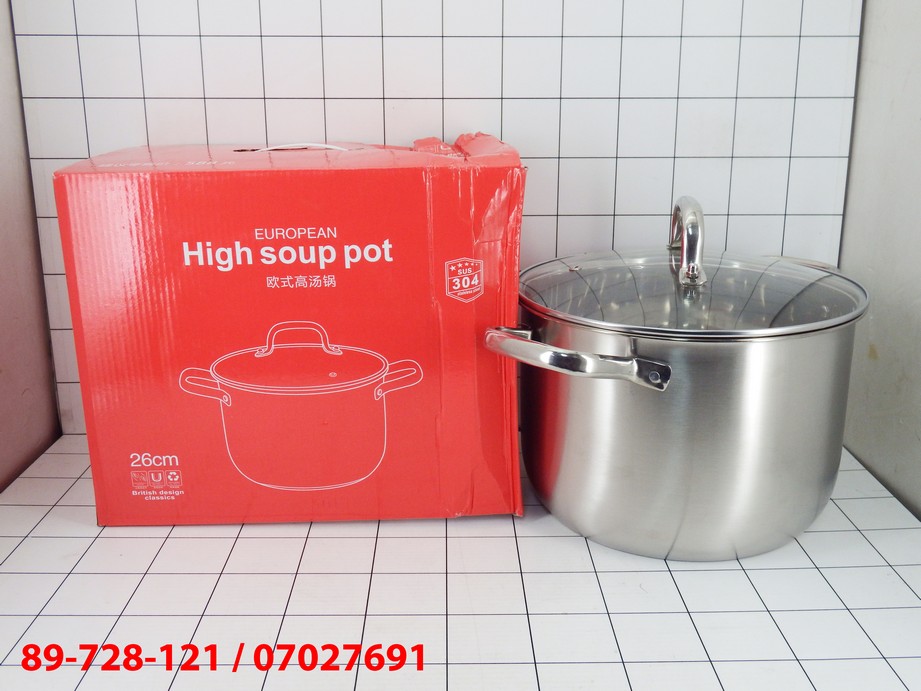 Panci Stainless Steel SUS304 26 CM