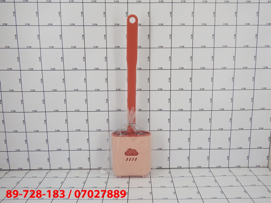 Sikat Toilet Silikon GJS21-69 / Silicone Toilet Brush / Pegangan Flat Rata