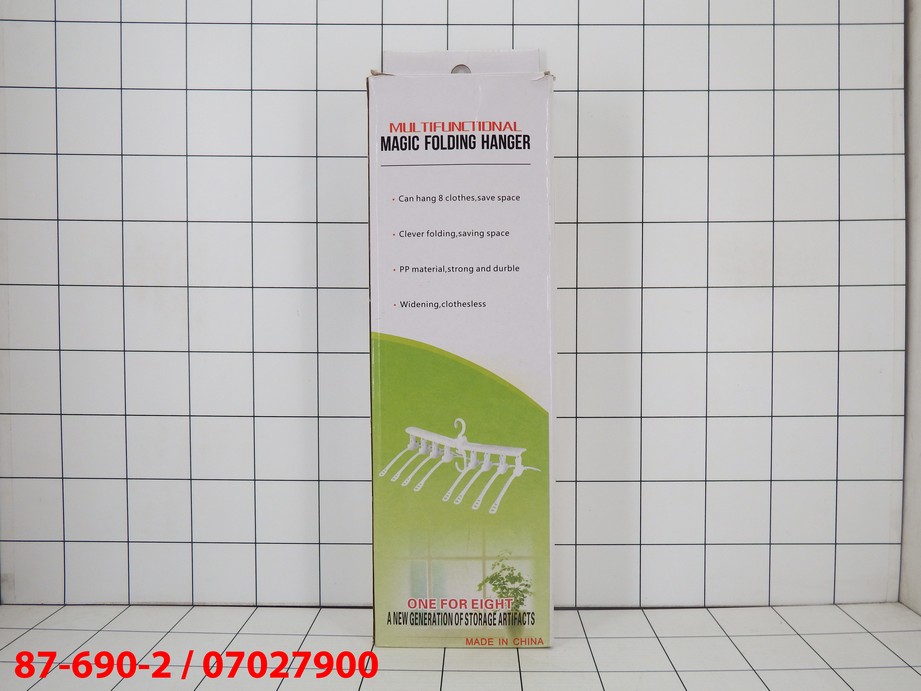 GE Gantungan baju lipat / hanger baju 8 in 1