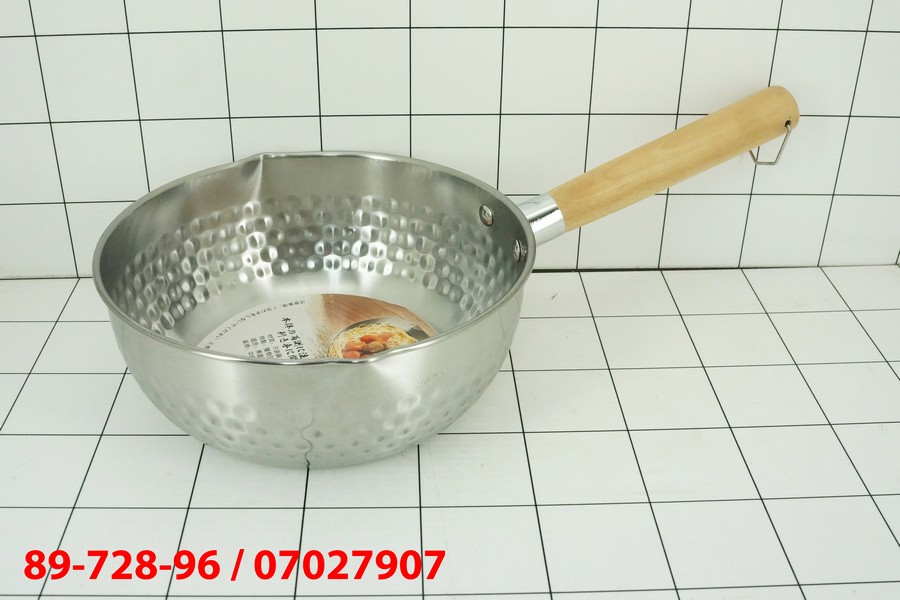 Panci Susu Gagang Kayu 20 Cm