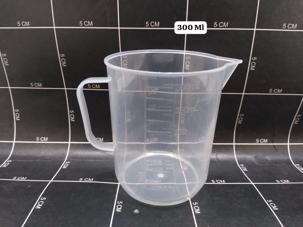 Gelas Takar Plastik 300 Ml Dengan Pegangan