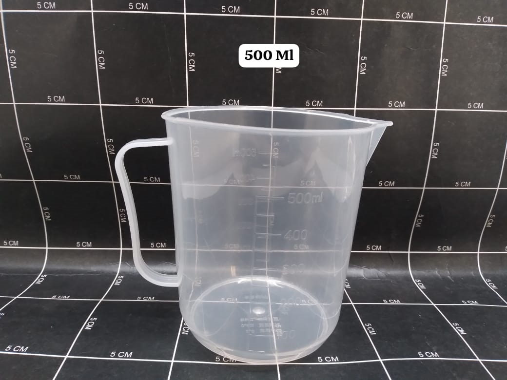 Gelas Takar Plastik 500 Ml Dengan Pegangan