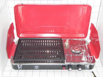 Kompor Gas Grill Portable 2 in 1