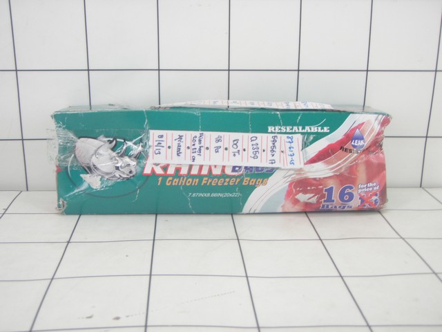 Plastik Klip Zipper Freezer Resealable 20x22 Cm Isi 16 Pcs