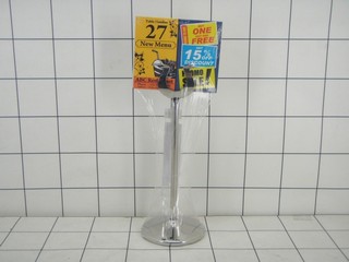 GE - Stand Banner Menu 21.5 Cm