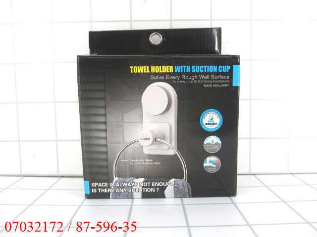 GE - Towel Holder With Suction Cup