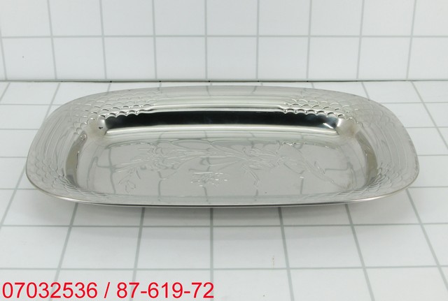 Nampan Saji Stainless 20 x 30 Cm