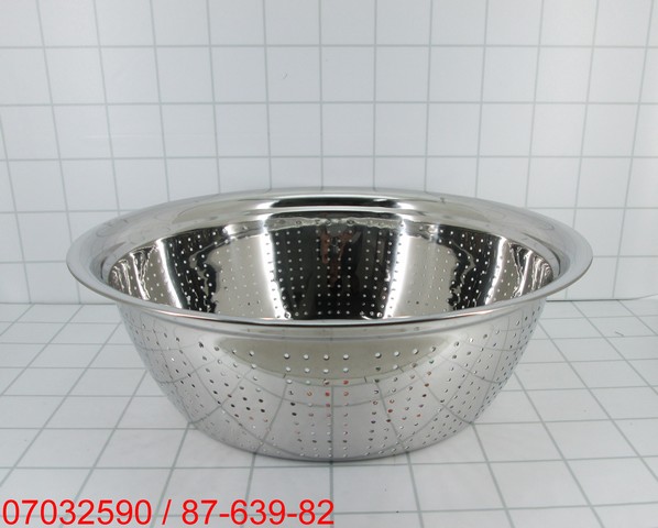 Baskom Saringan Berlubang Stainless Steel 36 Cm HKS-36