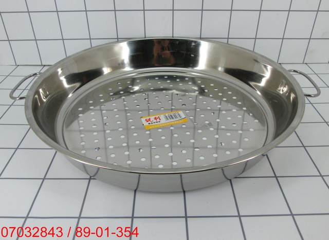 Plat Kukusan Stainless Steel 33 Cm