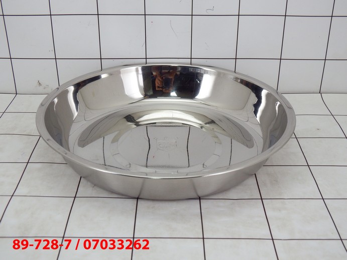 Piring Kaleng Stainless  24 Cm