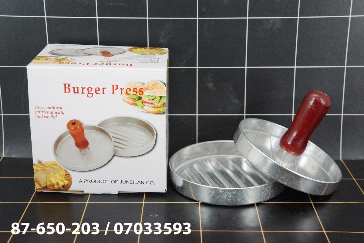 Burger Press Stainless Steel 1pcs