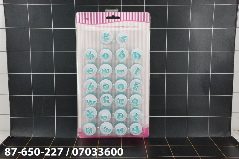 Cetakan Kue Huruf 26pc S716