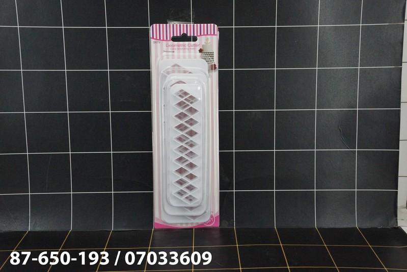 GE - Cetakan Fondant Geometric Cutter