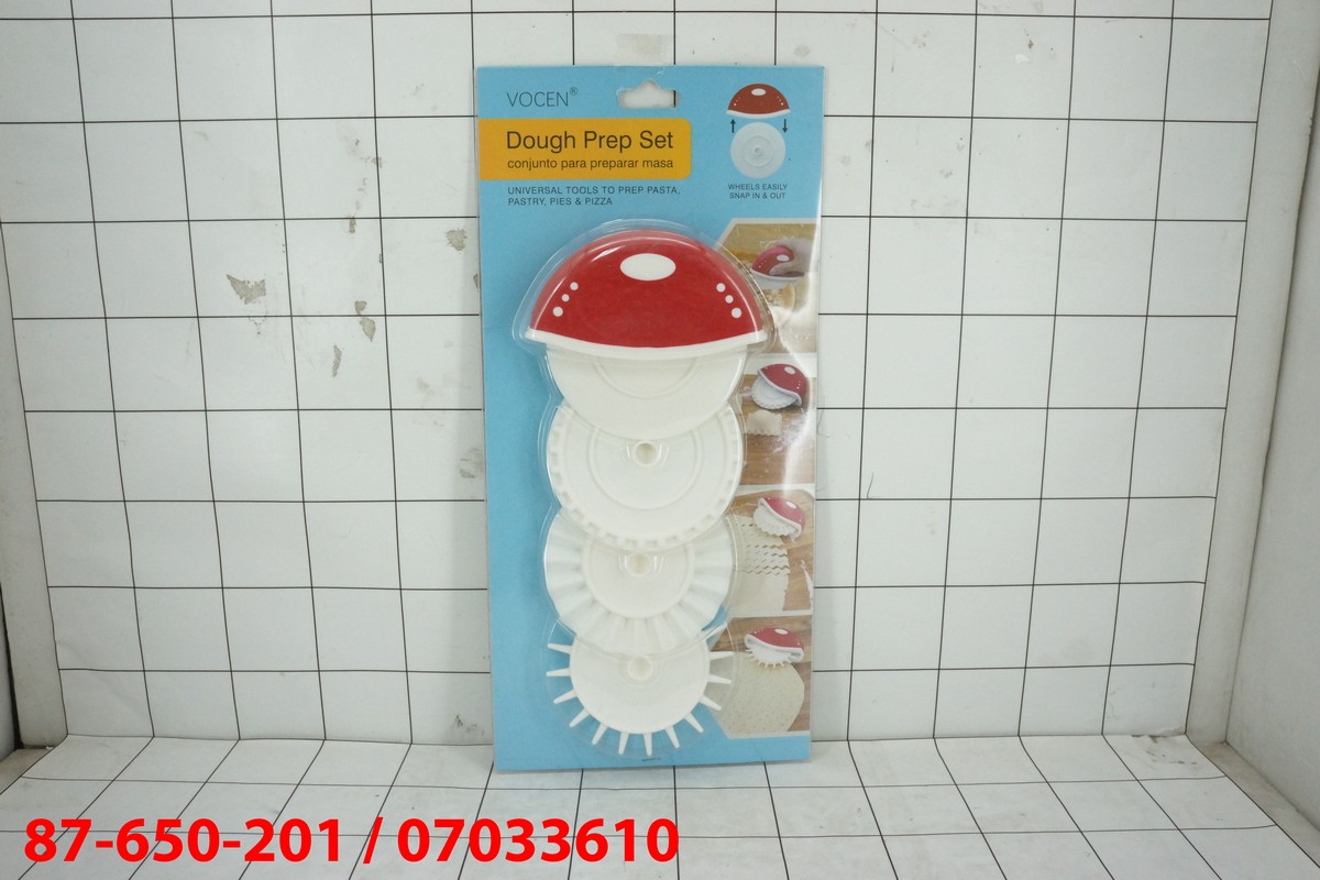Pizza Cutter Dough Prep Set