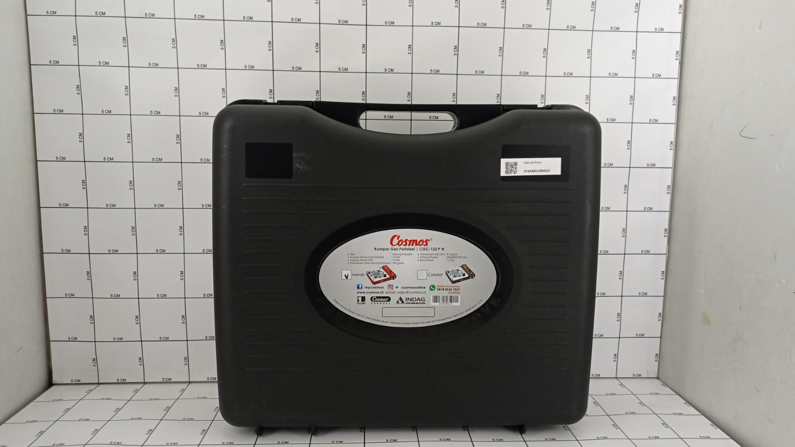 Kompor Gas Cosmos CGC123PN Merah