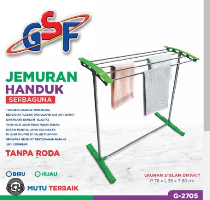 GSF Jemuran Handuk / Gantungan Handuk Towel Stand Hanger GSF G-2705