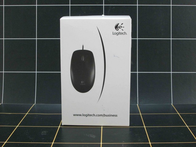 LOGITECH - Mouse Wired B100 Black