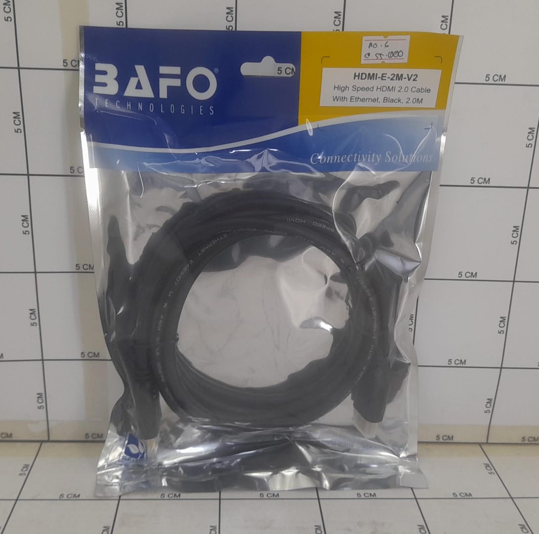 Kabel HDMI Bafo 2m V2.0