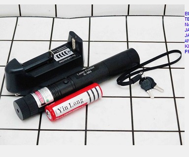 Green Laser Pointer 303 / Laser Hijau Variasi / Laser Kunci Pengaman