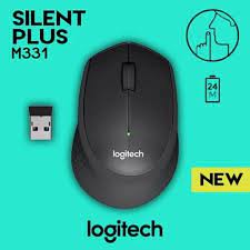 LOGITECH Mouse Wireless Silent M331