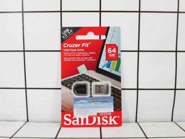 Sandisk Cruzer Fit 64GB Flashdisk