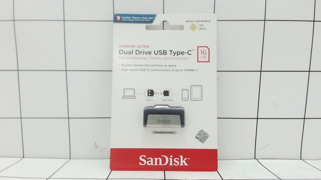 Sandisk Ultra Dual Drive USB 3.1 Type-C 16GB
