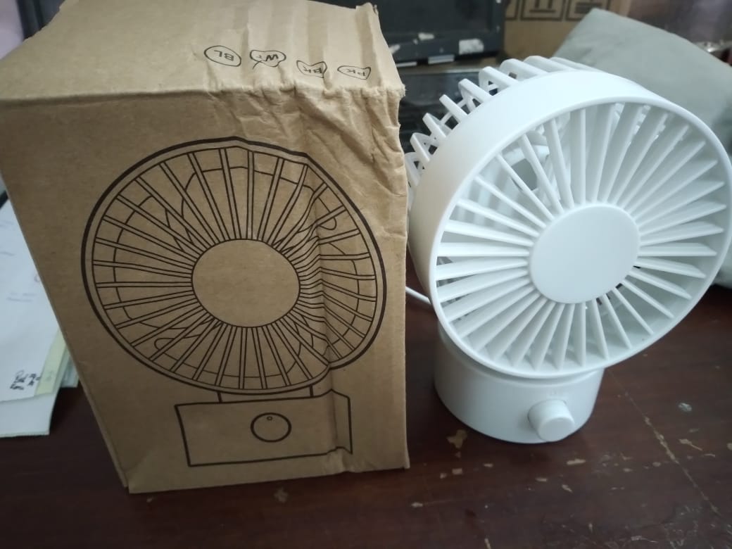GE - Kipas Angin Mini Portable Rechargeable