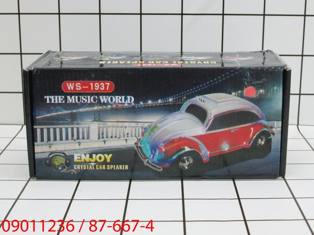 Speaker Mini Bentuk Mobil Crystal Car WS-1937