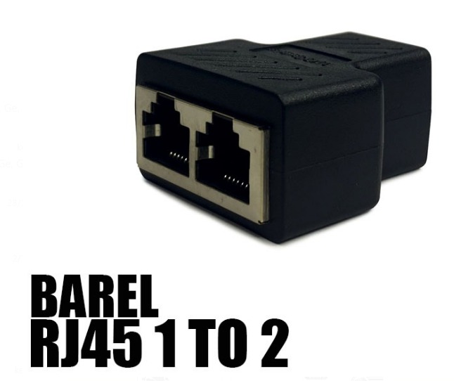 ProXp Barel RJ45 Connector 1 to 2 - Proxp